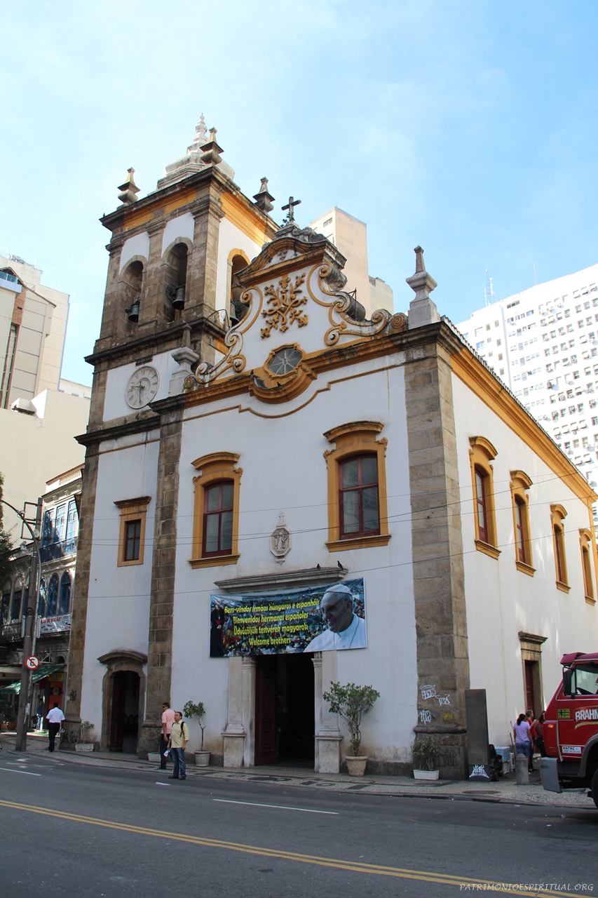 Rio de Janeiro – Igreja de Santa Rita – Imagem: Patrimônio Espiritual ...